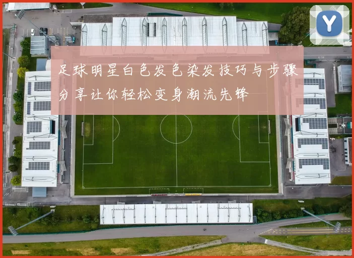 足球明星白色发色染发技巧与步骤分享让你轻松变身潮流先锋